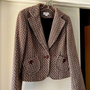 Vintage AnnTaylor Loft Tweed Jacket Size 4